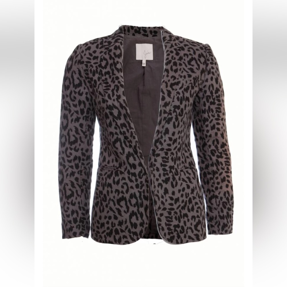 Joie Animal Print Blazer/Jacket